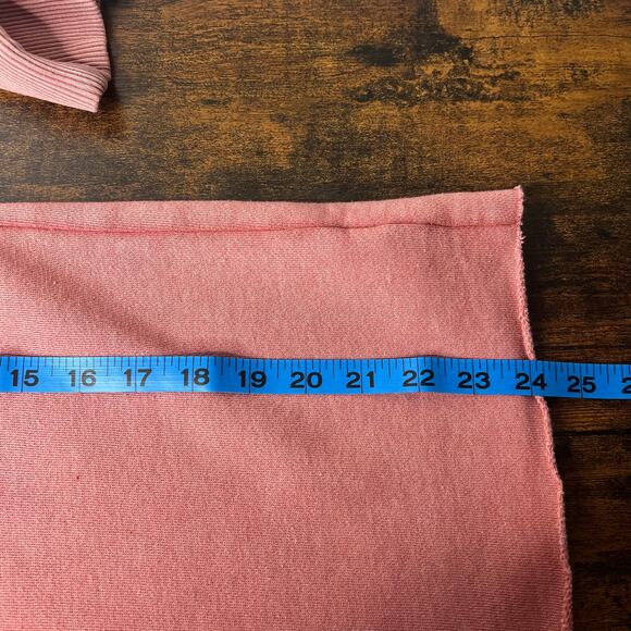 AERIE Women's Turtleneck Sweatshirt Maroon/Pink Oversized M Boxy Cozy Comfycore - Picture 8 of 10